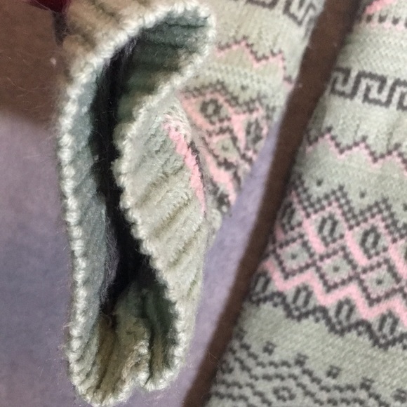 PINK ROSE Aztec Southwest Design Long Line Open Front Cardigan with Long Sleeves - Picture 10 of 16